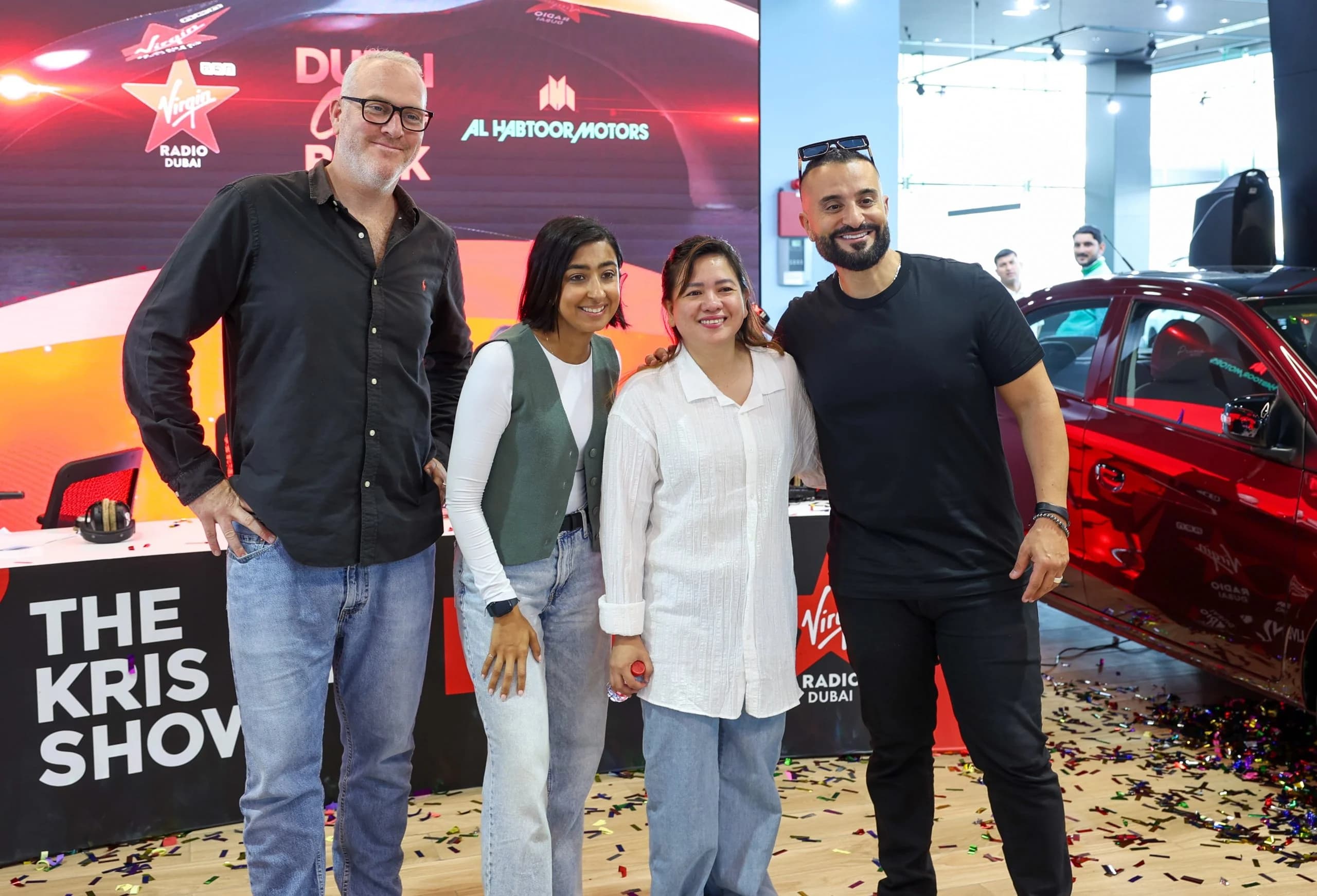 Kris Fade Show collaboration with Virgin Radio 104.1 FM for engaging content