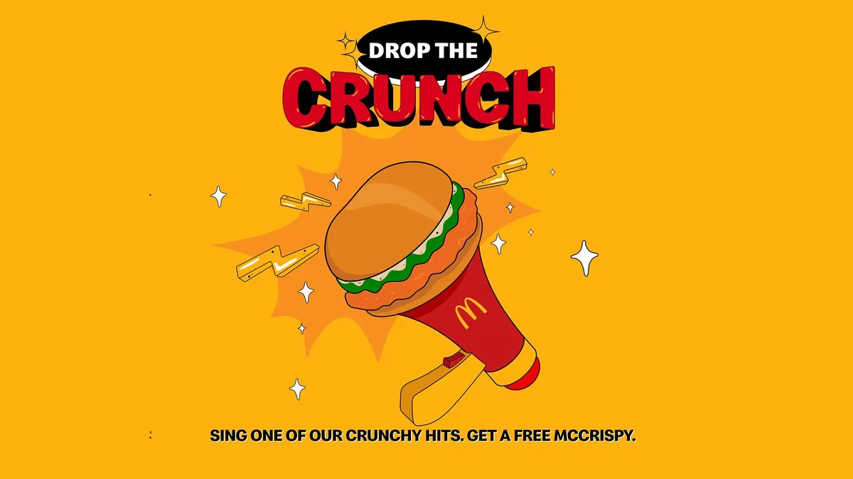 Radio and Spotify push McDonald’s Crunch into McCrispy sales
