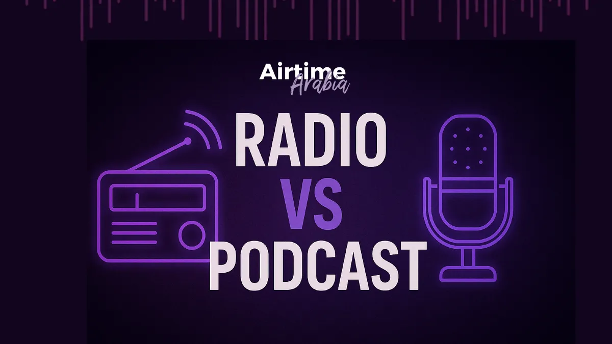 Choosing Between Radio and Podcast Advertising